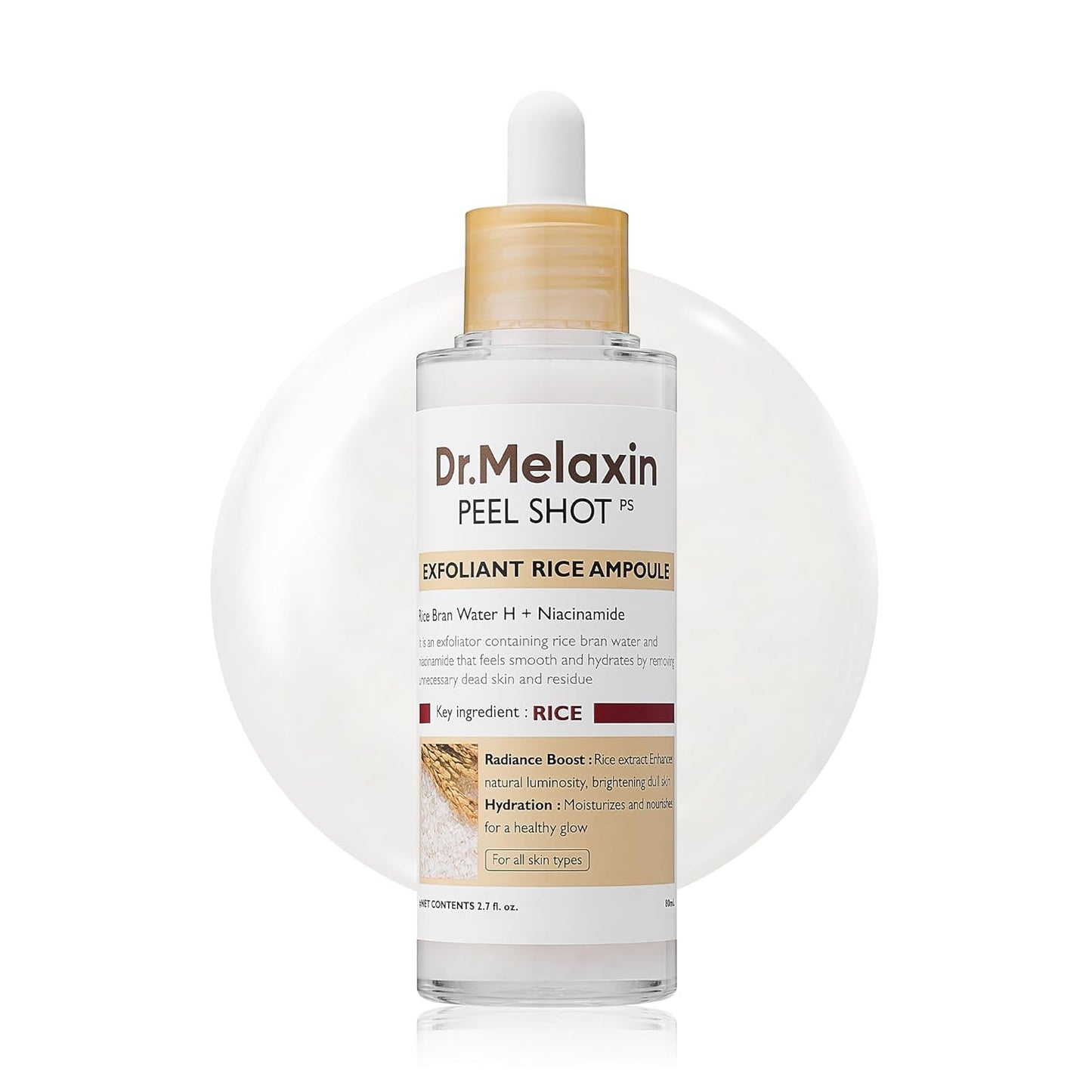 Peel Shot Rice Ampoule